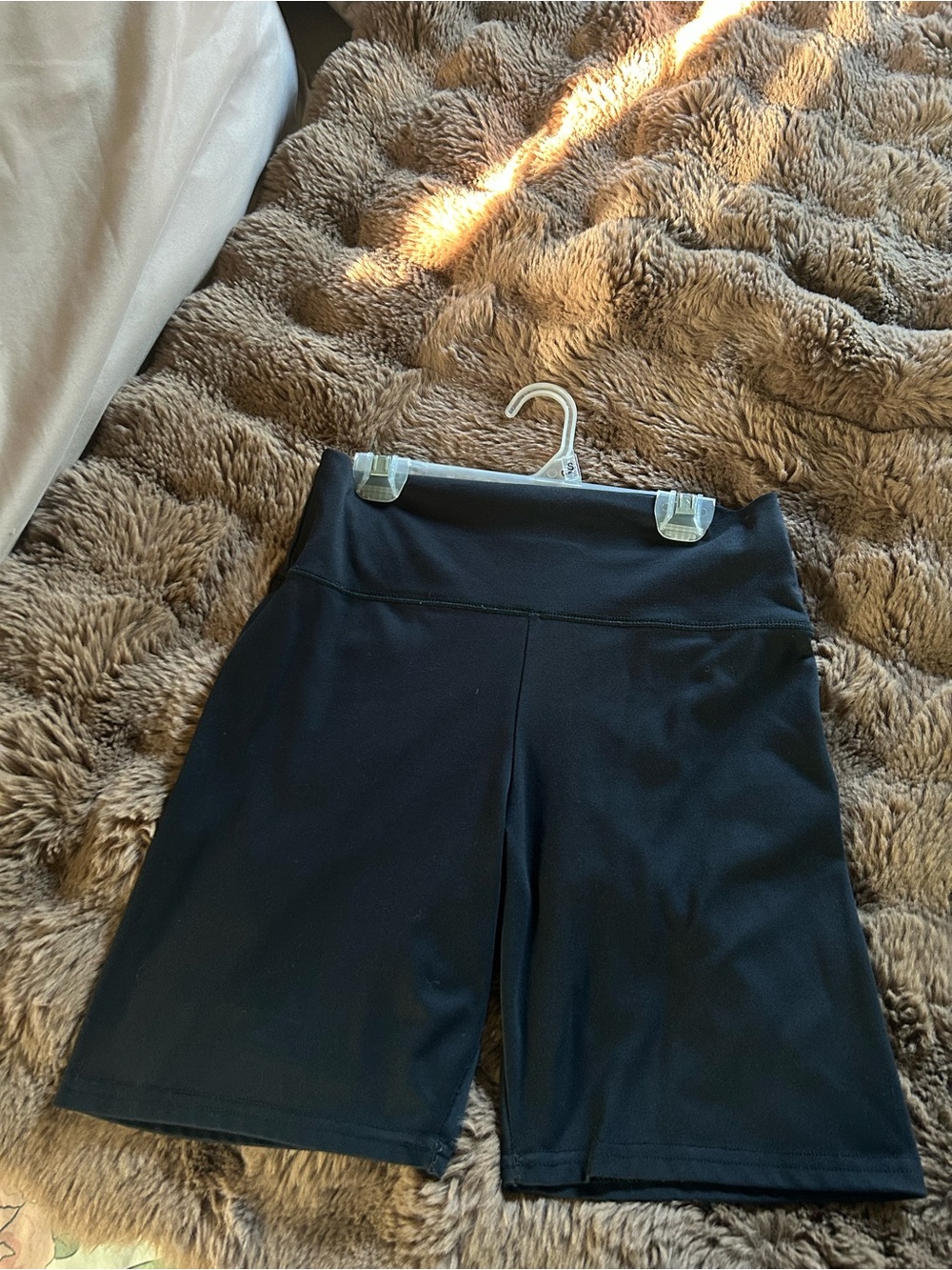 Garage Black Biker Shorts